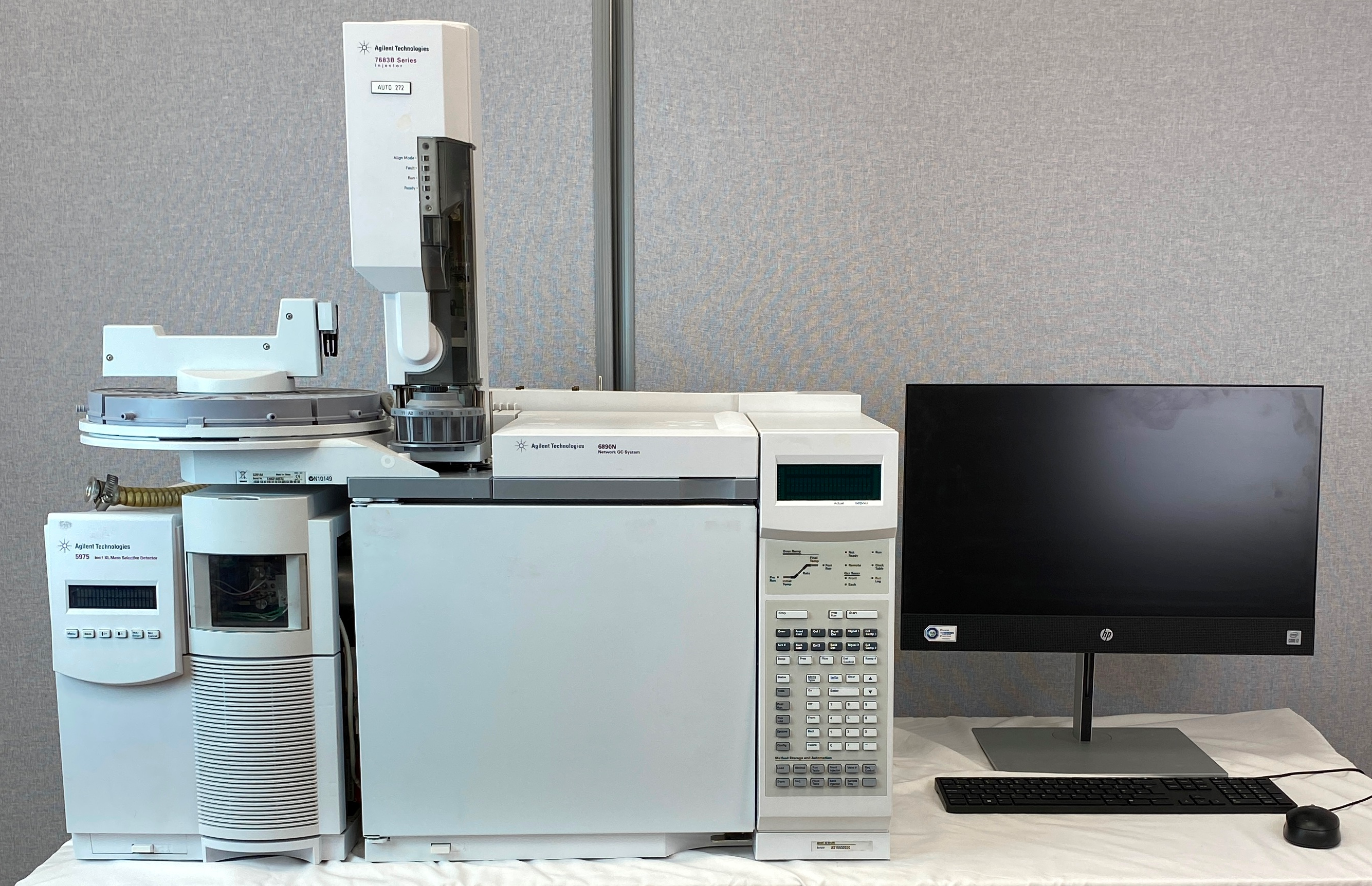 Agilent 5975/6890N GCMS System with Autosampler & Software 